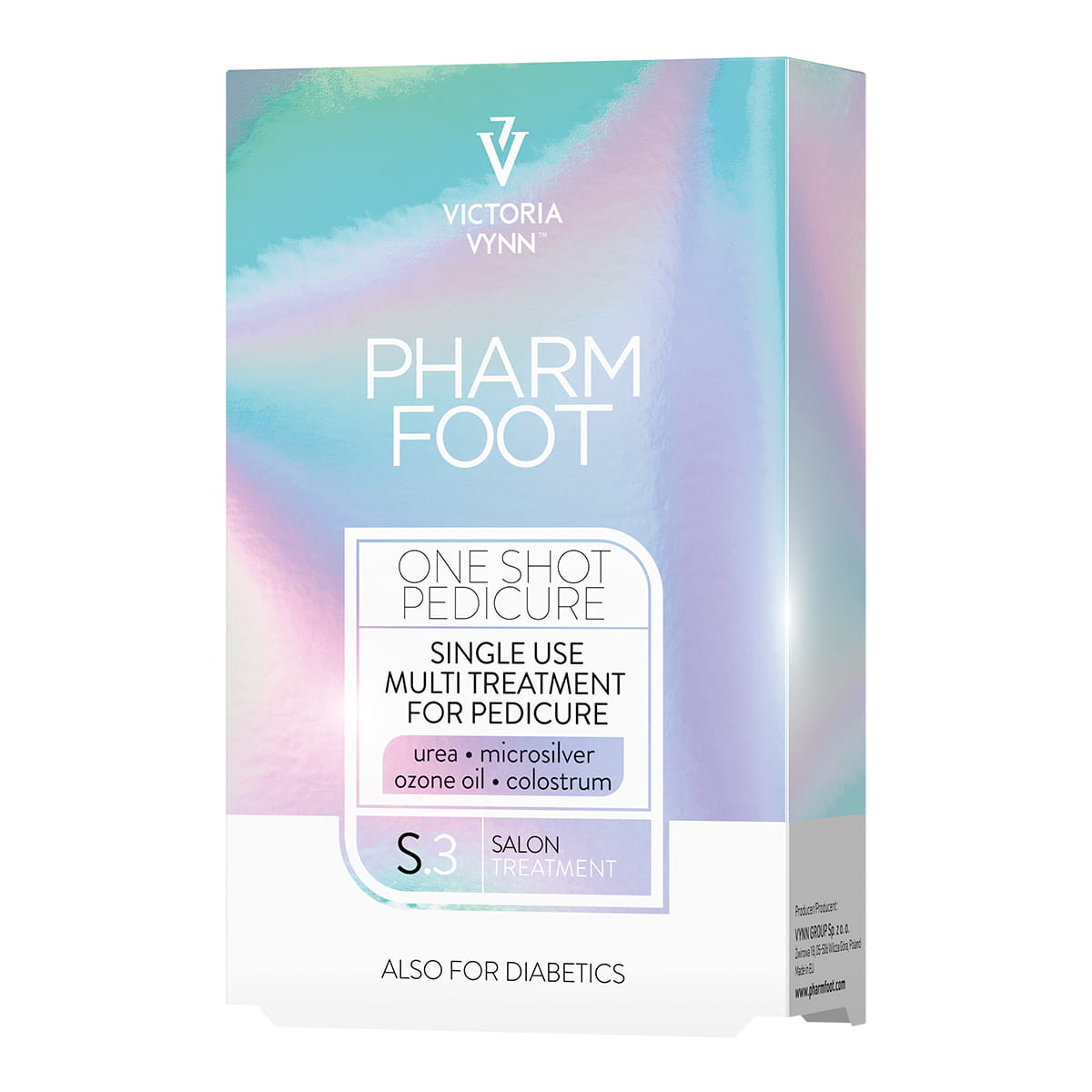 PHARM FOOT Testa komplekts ONE SHOT PEDICURE