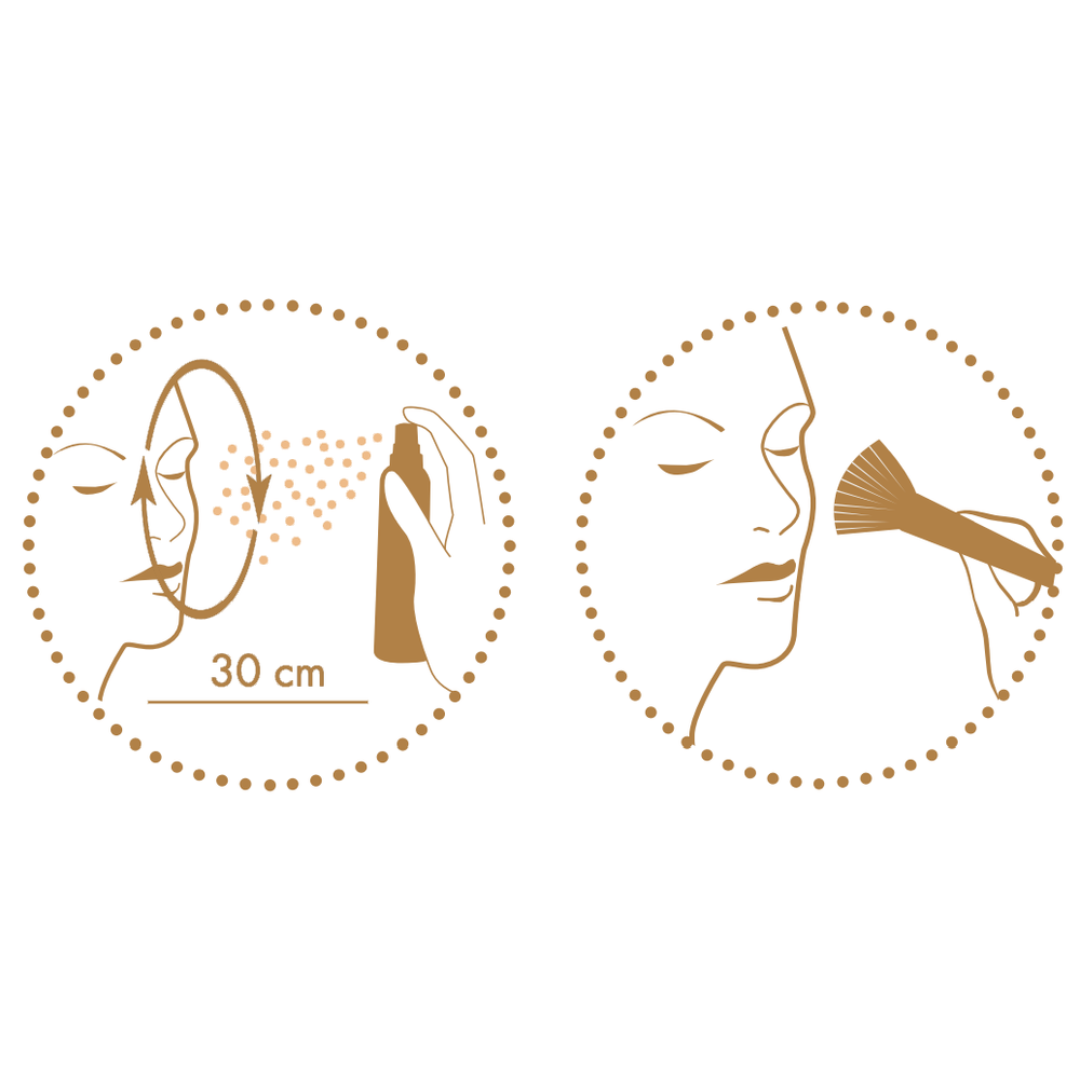 THAT'SO Face-Up Tonālais krēms aerosolā - DARK NUDE, 75ml