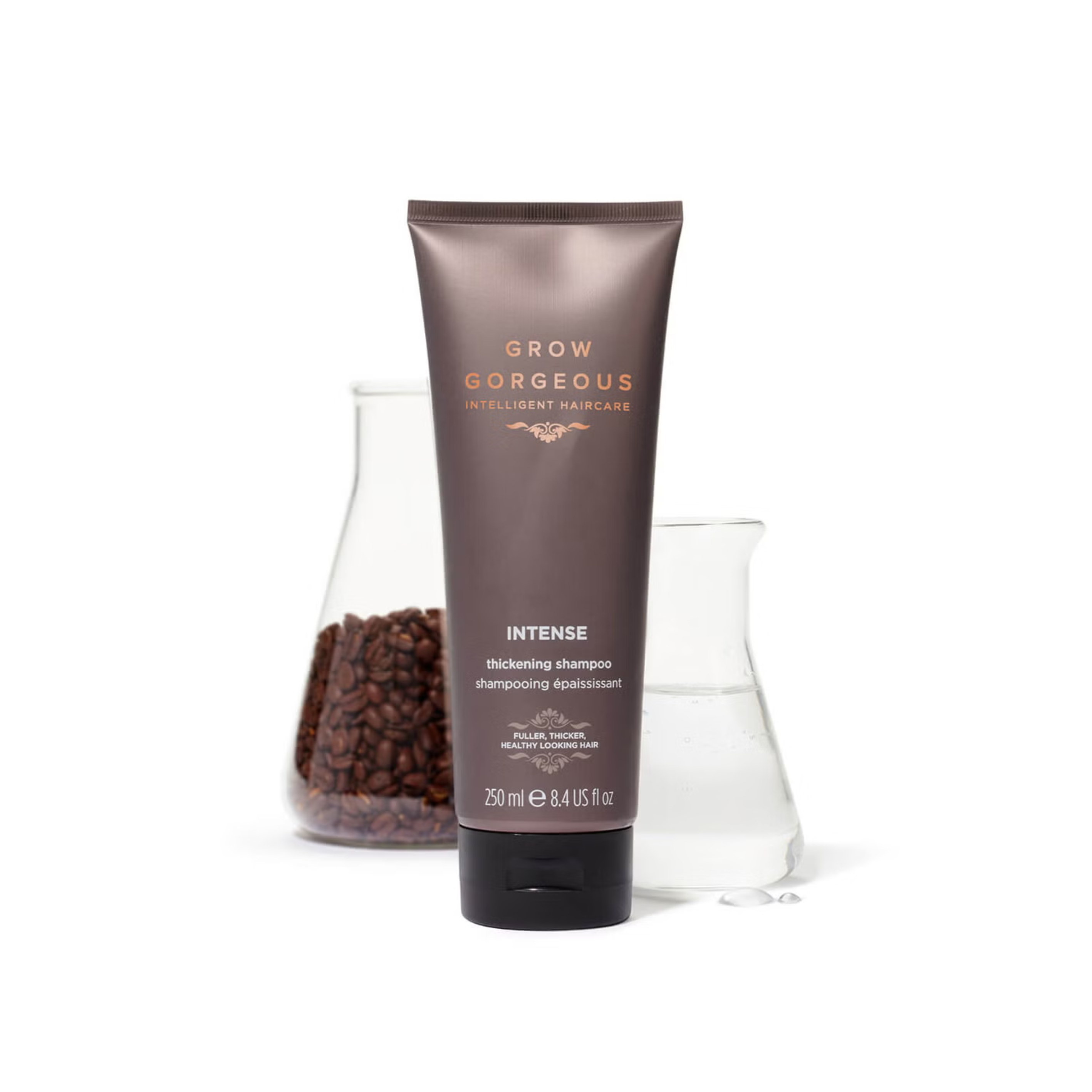 GROW GORGEOUS Intense Thickening Shampoo - Интенсивный шампунь для густоты волос, 250 мл