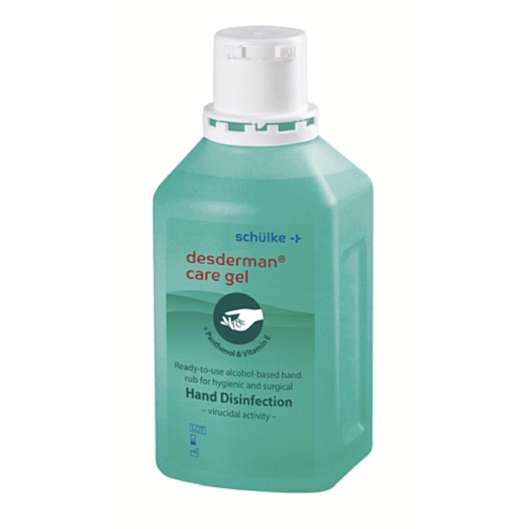 Schülke Desderman® Care gel санитайзер для рук, 500 мл