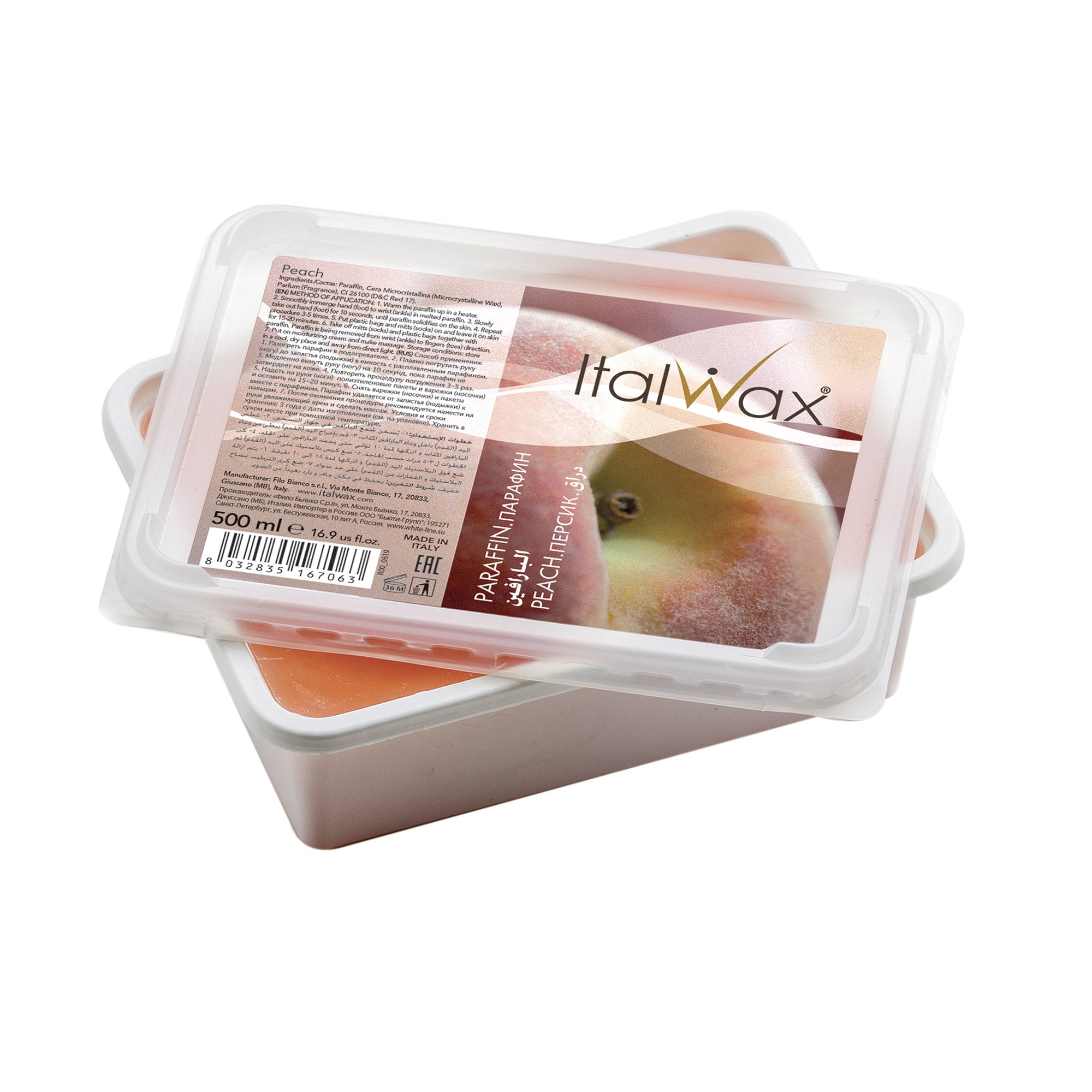 ItalWax Paraffin PEACH 500 g