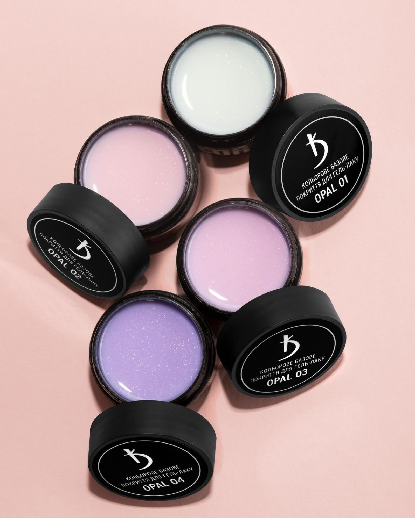 KODI Color Rubber Base Gel, Opal 03 12 ml