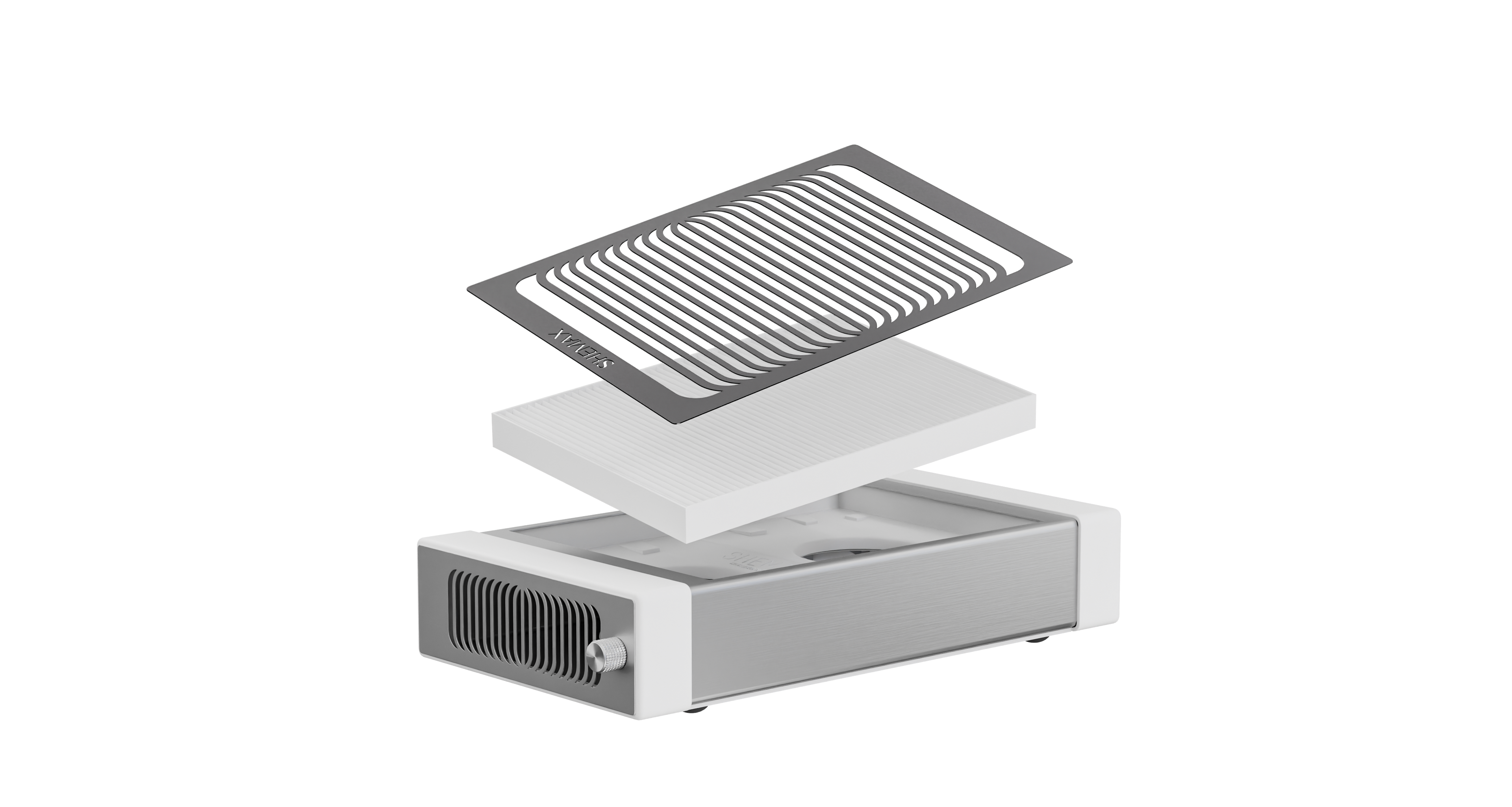 SheMax Style PRO Белая Профессиональная маникюрная вытяжка