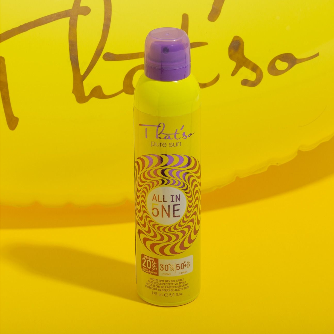 THAT'SO All-In-One SPF 20/30/50 Saules aizsargsprejs, 175ml