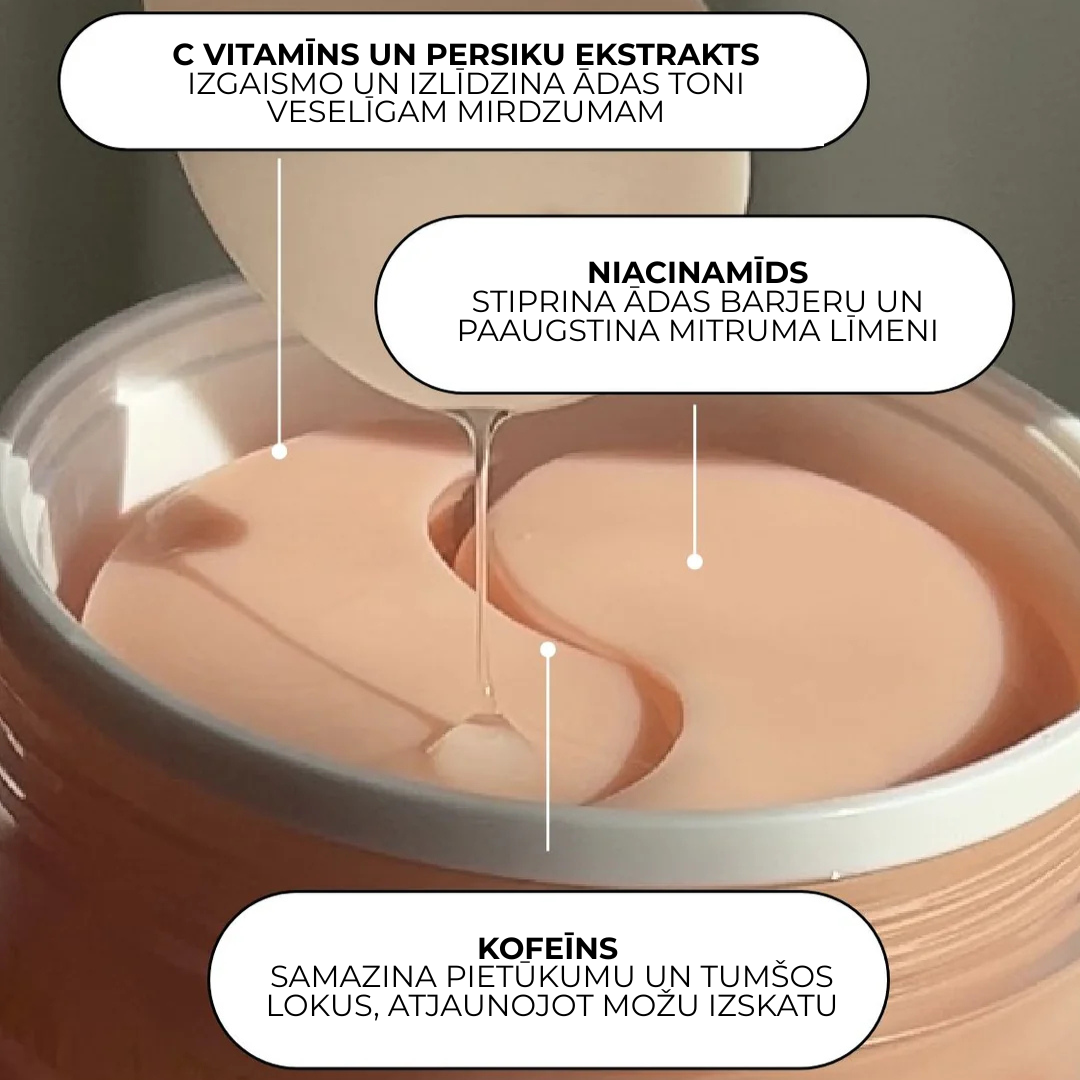 XLASH Awakening Eye Gels - hidrogela acu patči, 60 gab.