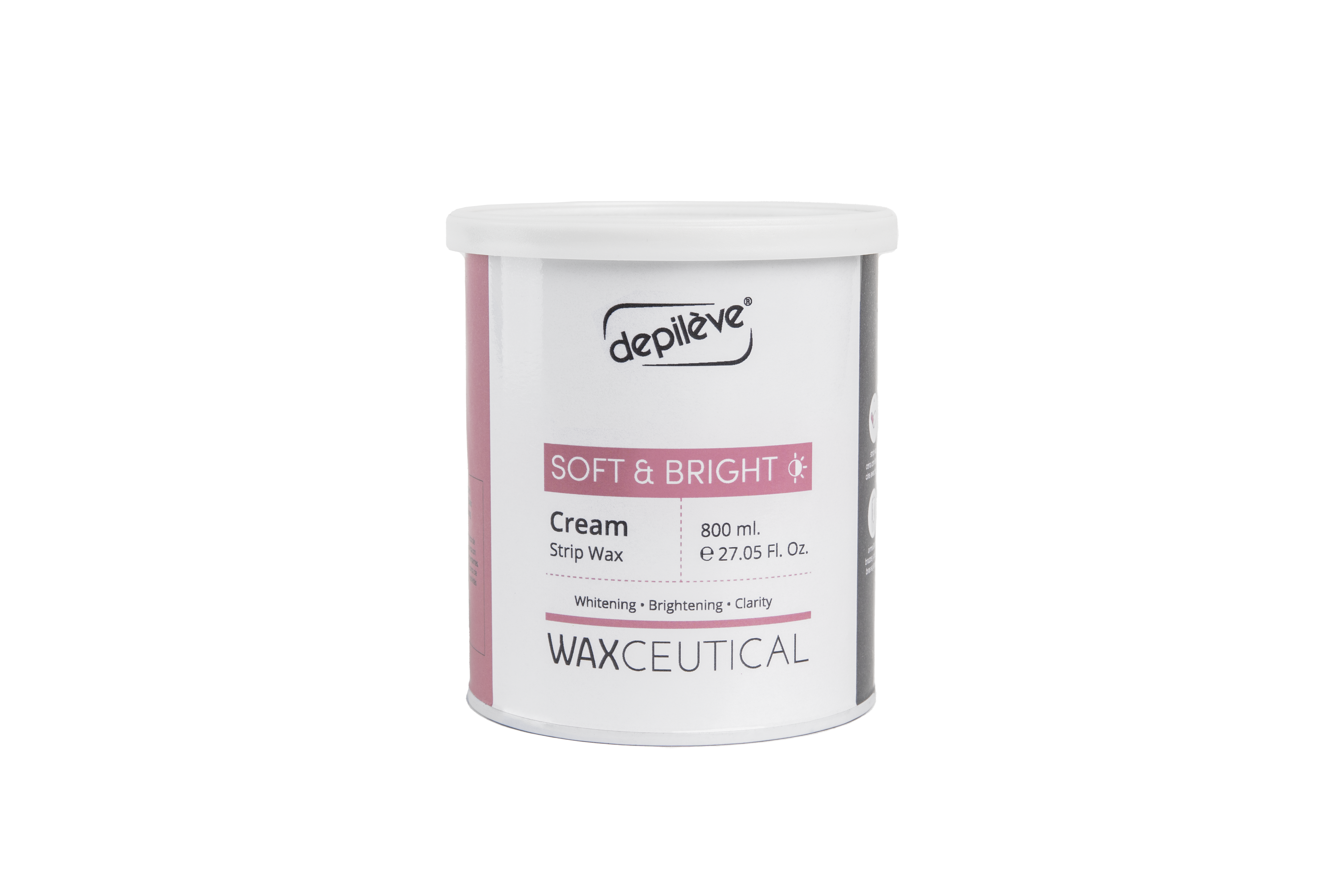 Depileve Waxceutical Soft & Bright кремообразный пленочный воск в банке 800 мл