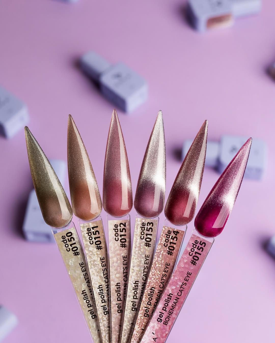 0151 Color Gel Polish Bohemian Cat Eye Collection 12ml