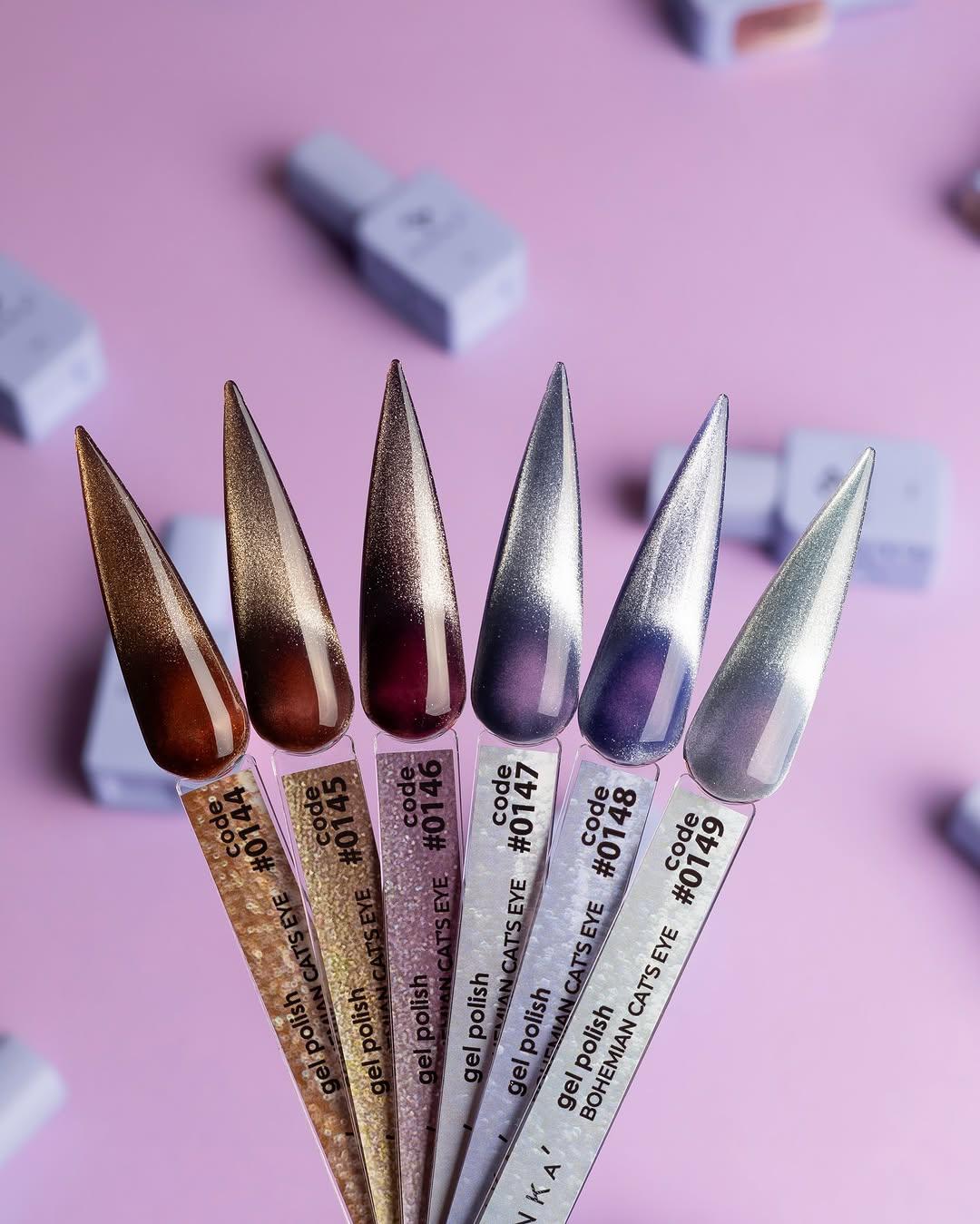 0152 Color Gel Polish Bohemian Cat Eye Collection 12ml