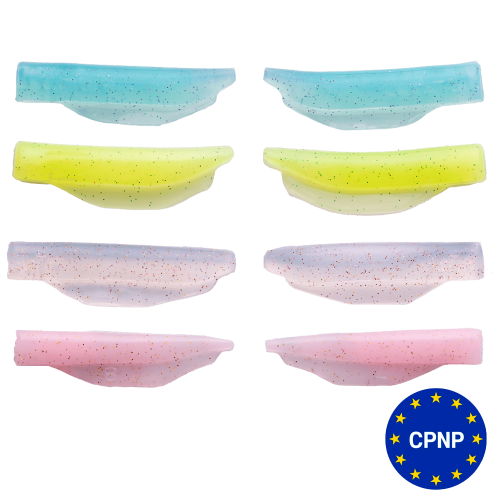 ZOLA Jelly L-Curl molds for eyelash lamination (upper and lower lashes)