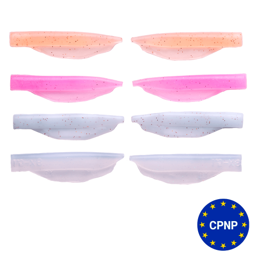 ZOLA Jelly L-Curl molds for eyelash lamination (upper and lower lashes)