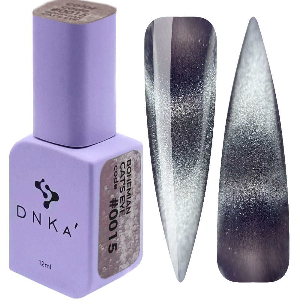 0015 Värviline geellakk Bohemian Cat Eye Collection 12ml