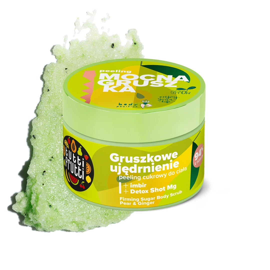 Farmona TUTTI FRUTTI Stärkendes Zucker-Körperpeeling mit Birne und Ingwer 300g