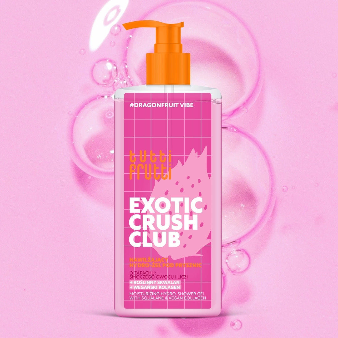 Farmona TUTTI FRUTTI DragonfruitVibe mitrinošs hydro dušas gēls ar skvalānu un vegānisko kolagēnu 400ml