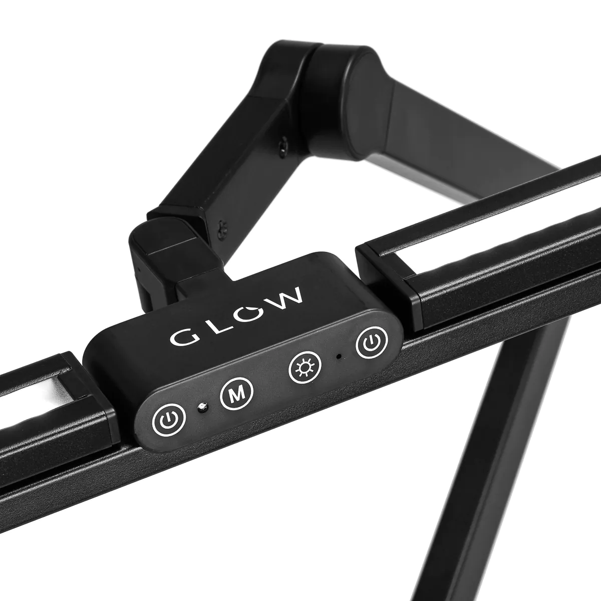 Galda LED lampa Glow L03, Melna