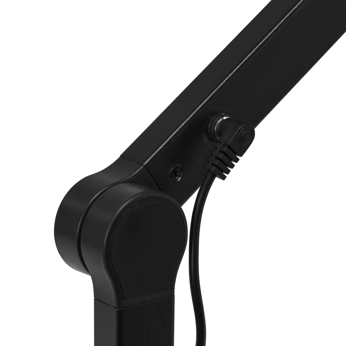 Galda LED lampa Glow L03, Melna