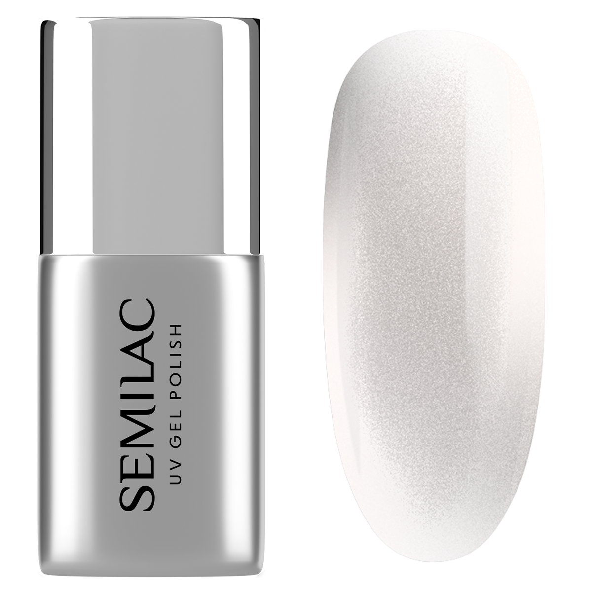 Semilac Top No Wipe Silber Glanz T35 7 ml