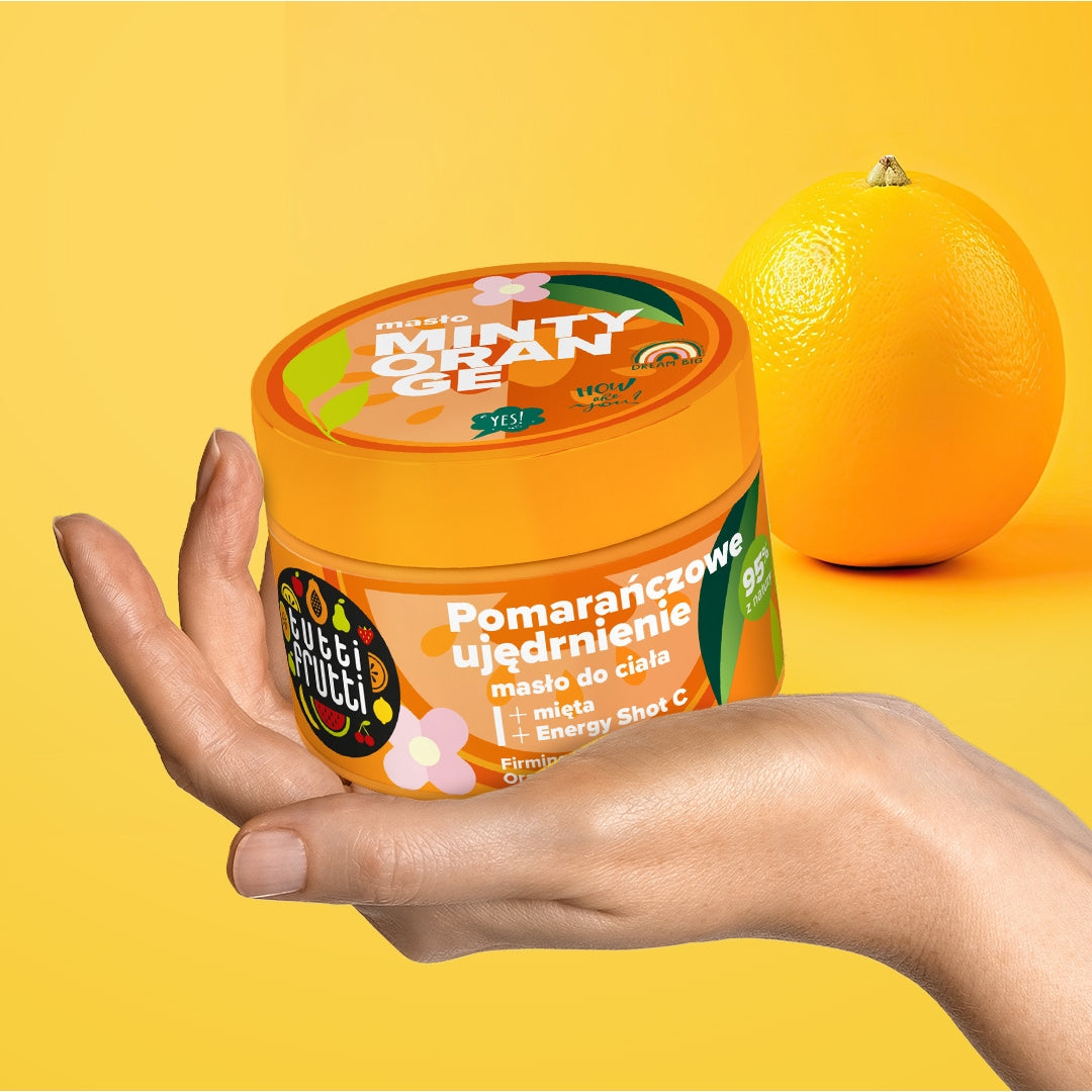 Farmona TUTTI FRUTTI Erfrischende Körperbutter Orange und Pfefferminze 200ml