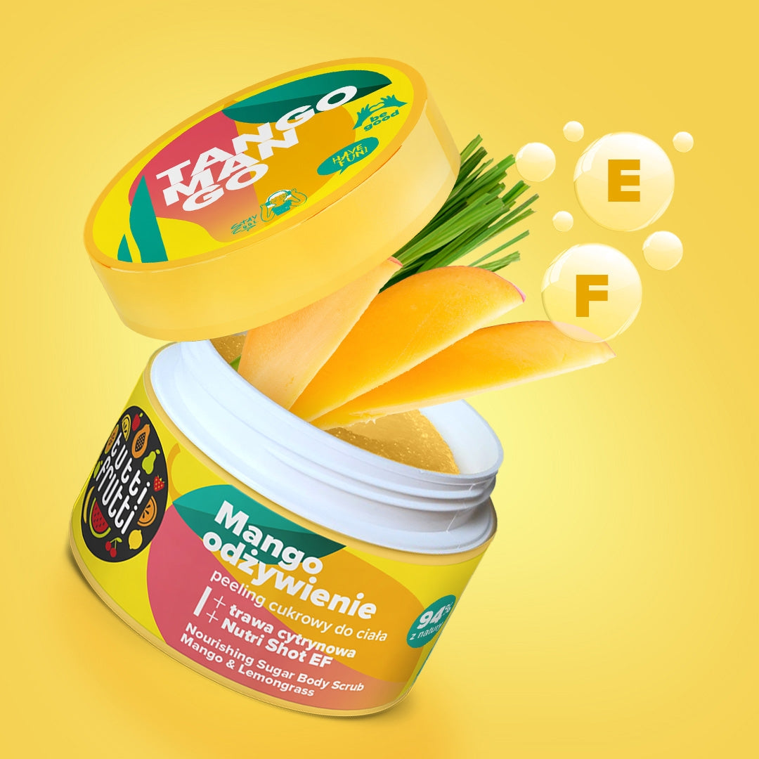 Farmona TUTTI FRUTTI Nourishing Sugar Body Scrub Mango and Lemongrass 300g