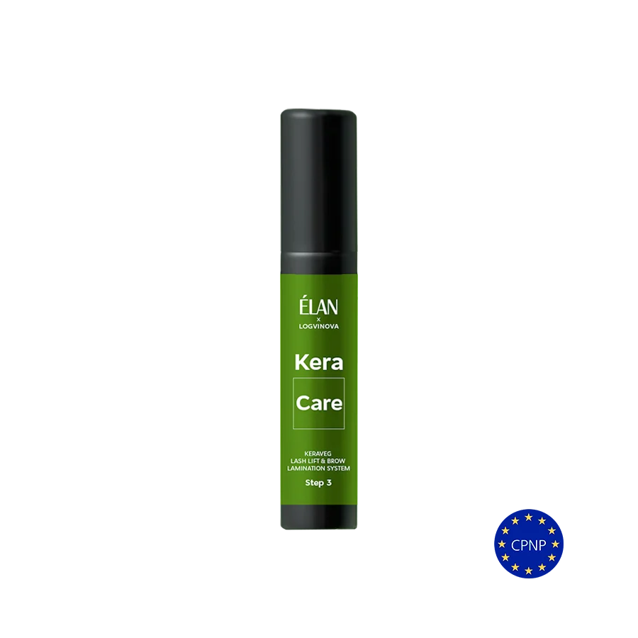 ELAN Skropstu liftinga un uzacu laminēšanas serums KeraSoft , Solis Nr. 3, 10ml