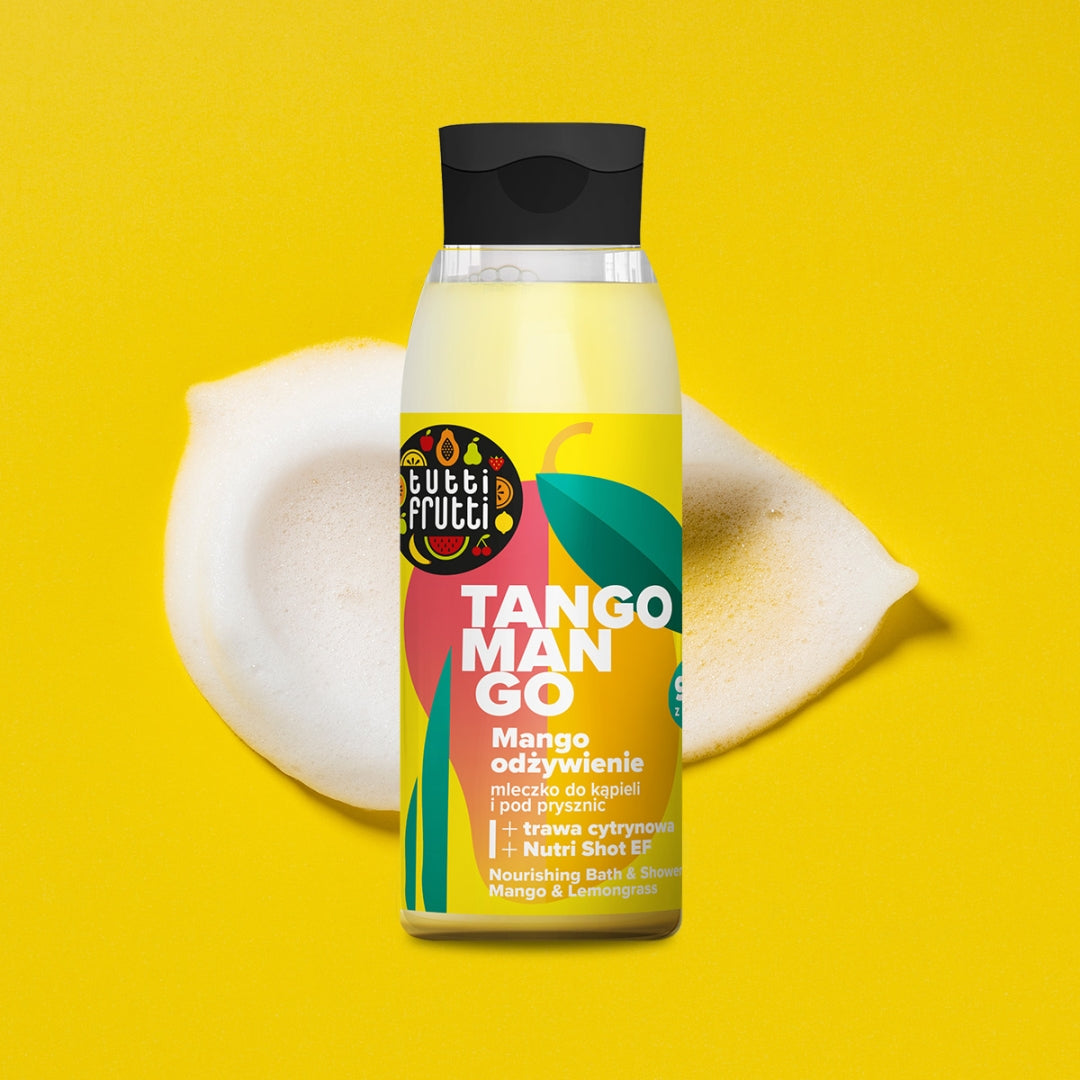 Farmona TUTTI FRUTTI Nährendes Bade- und Duschmilch Mango und Zitronengras 400ml