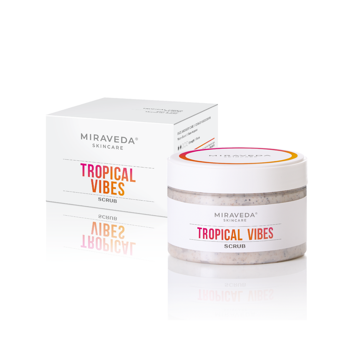 „ItalWax Miraveda“ veido ir kūno šveitiklis „Tropical Vibes“, 200 ml