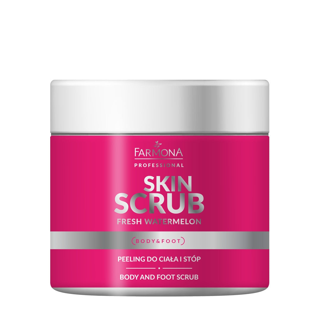 Farmona SKIN SCRUB FRESH WATERMELON Пилинг для тела и ног с экстрактом ванили 500 г