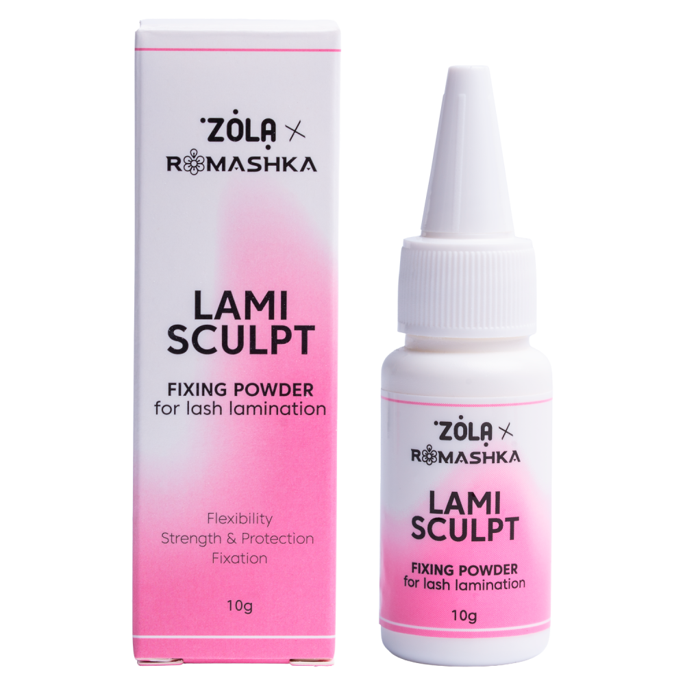 ZOLA Fiksējošais pūderis skropstu laminēšanai LamiSculpt 10 g