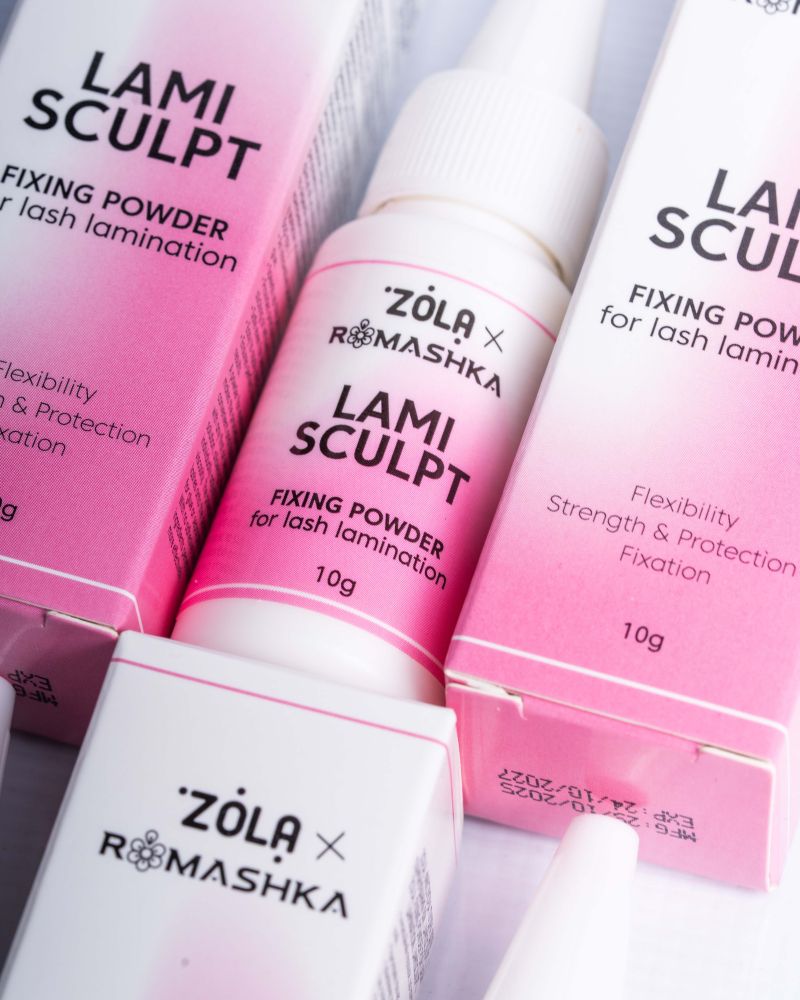 ZOLA Fiksējošais pūderis skropstu laminēšanai LamiSculpt 10 g
