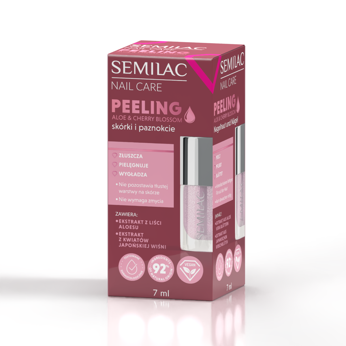Semilac скраб для ногтей и кутикулы Cherry & Blossom 7 мл