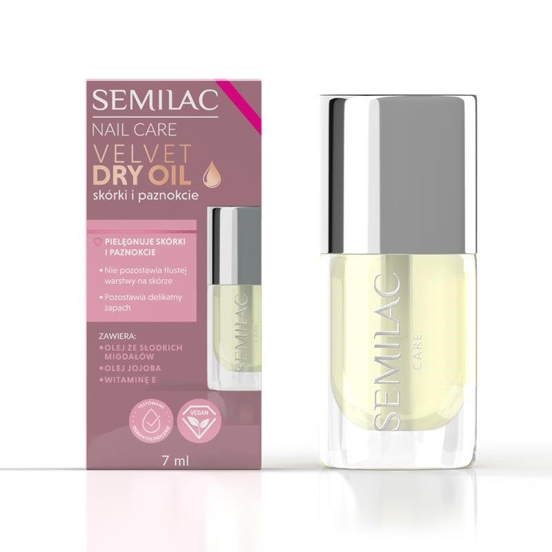 Semilac масло для кутикулы Velvet Dry 7мл