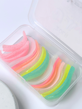 ZOLA Jelly L-Curl molds for eyelash lamination (upper and lower lashes)