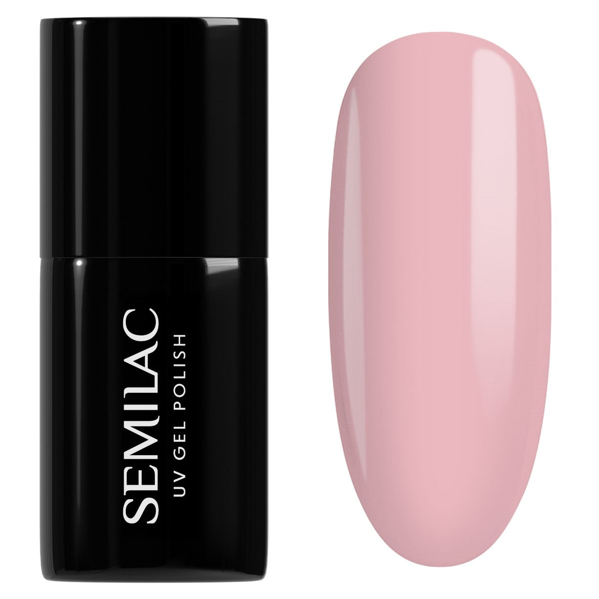 047 UV Hybrid Semilac Pink Peach Milk 7ml