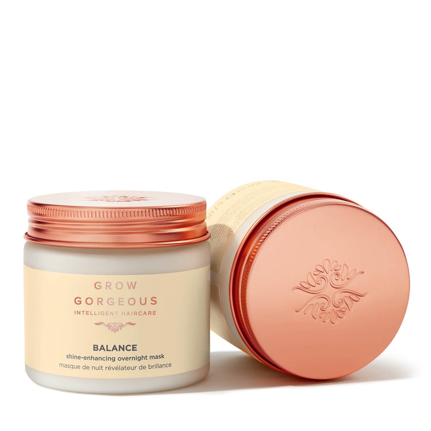 GROW GORGEOUS Balance Shine-Enhancing Overnight Mask - Ночная маска для усиления блеска, 200 мл