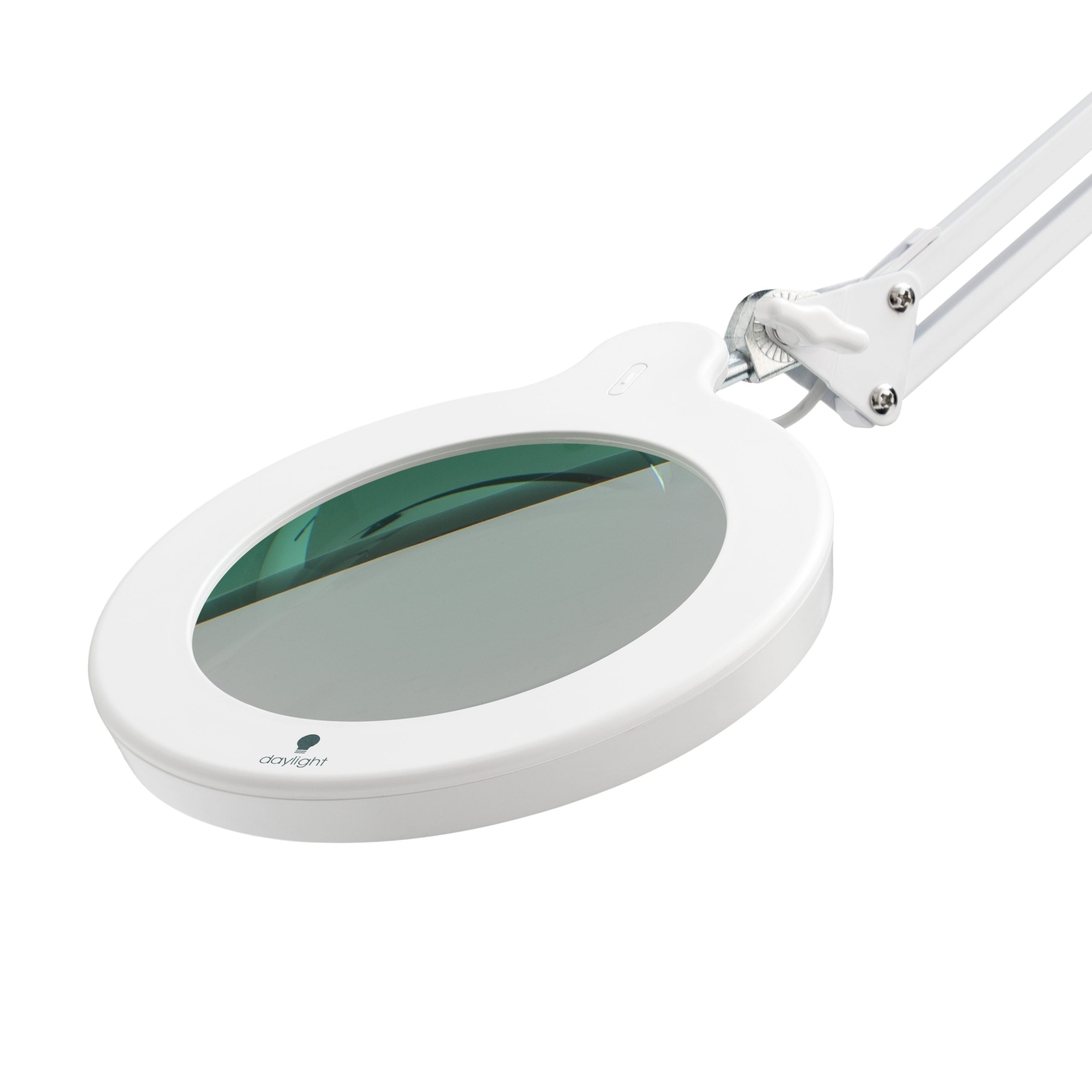 Daylight LED lamp - with magnifier and mount [MAG Lamp S]