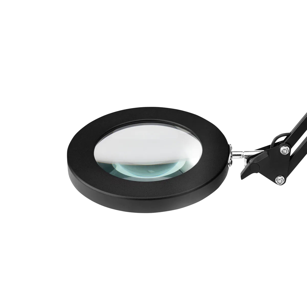 Galda LED lampa ar lupu TOP MAGNIFIER GLOW 308, Melna