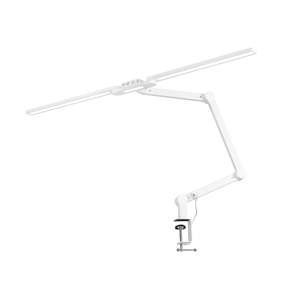 Galda LED lampa Glow L04, Balta