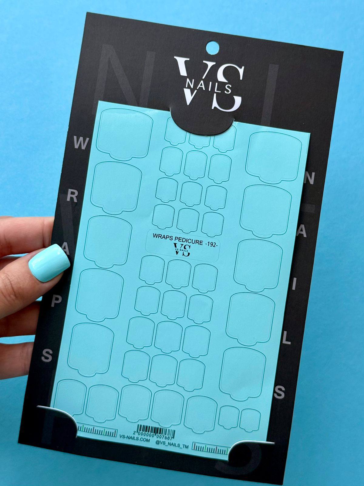VS NAILS Pedicure Wraps Nr.192