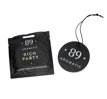 AROMATIC 89 Бумажный освежитель воздуха, Rich Party