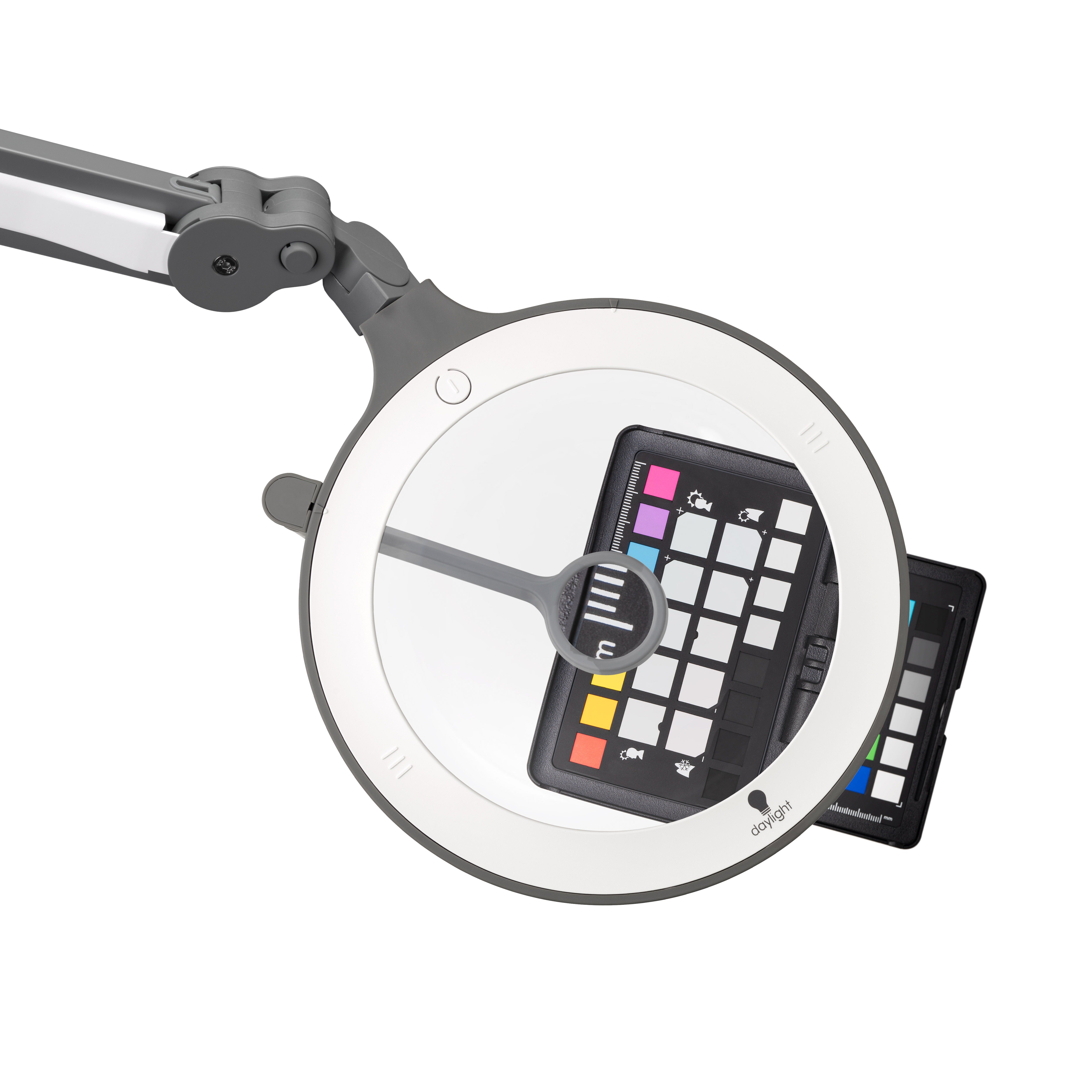 Daylight galda un grīdas LED lampa - ar 2iem palielinātājiem [iQ Magnifier]