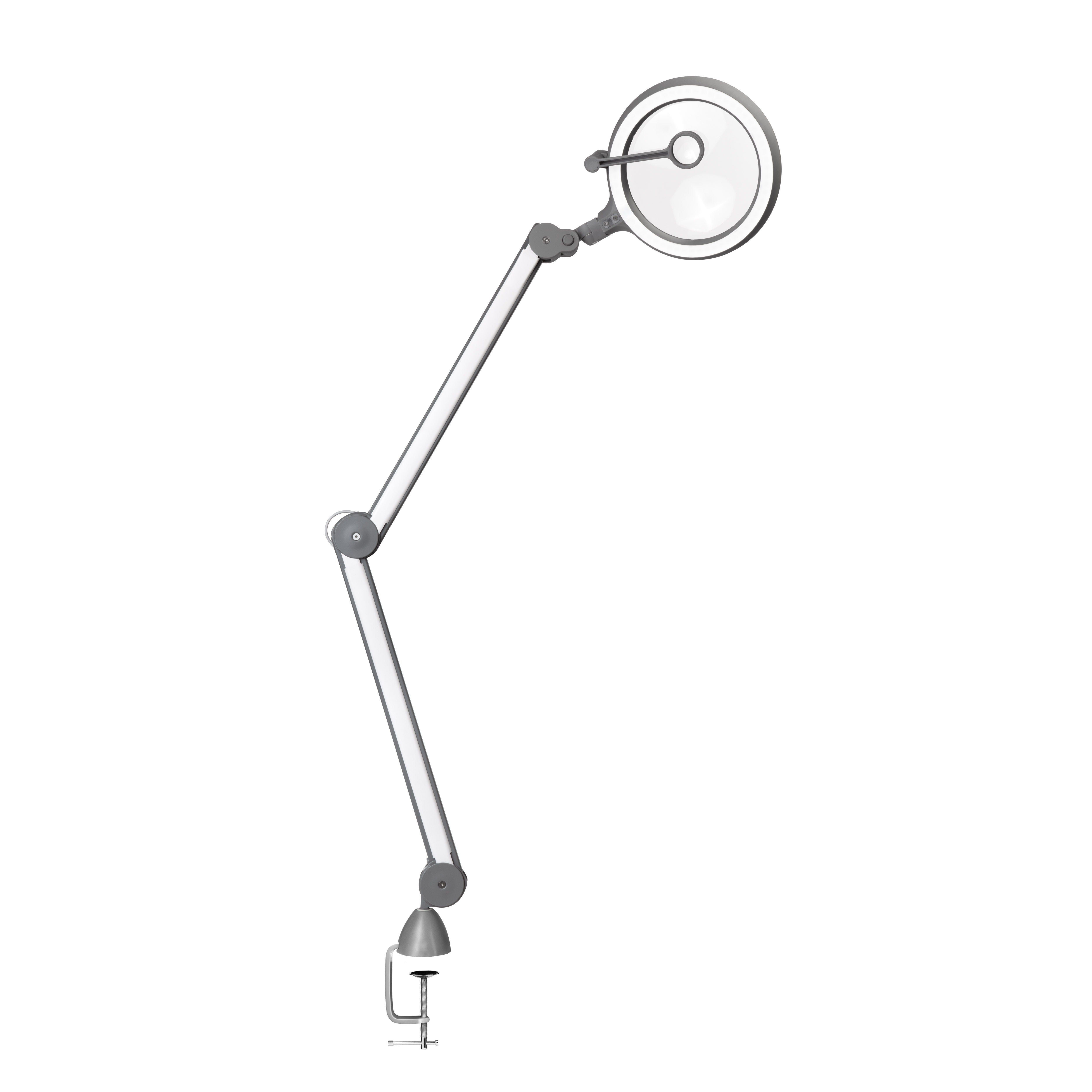 Daylight galda un grīdas LED lampa - ar 2iem palielinātājiem [iQ Magnifier]