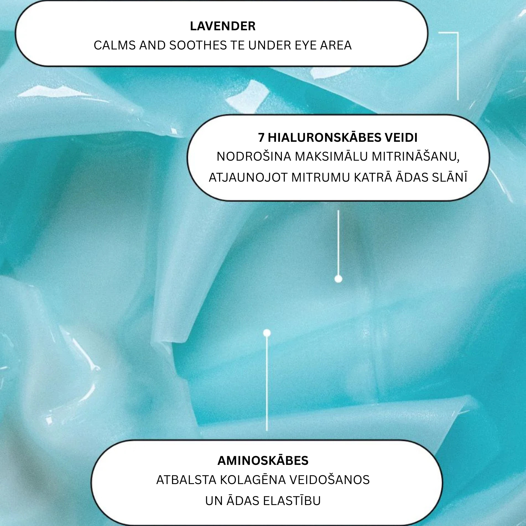 XLASH Rejuvenating Hydrogel Mask, 1gb