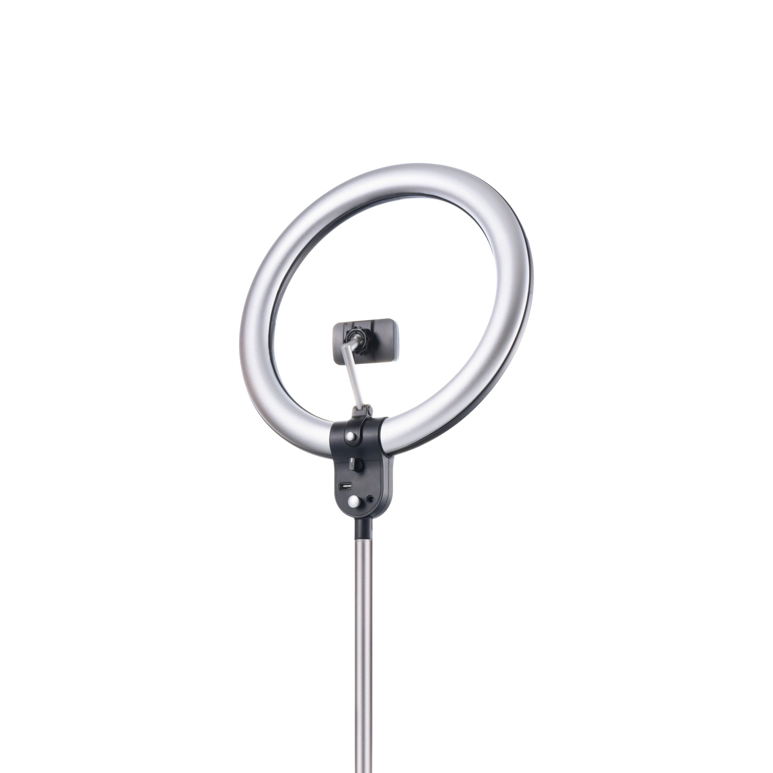 Daylight LED lamp - ring-shaped floor lamp for professionals [Aura Ring]