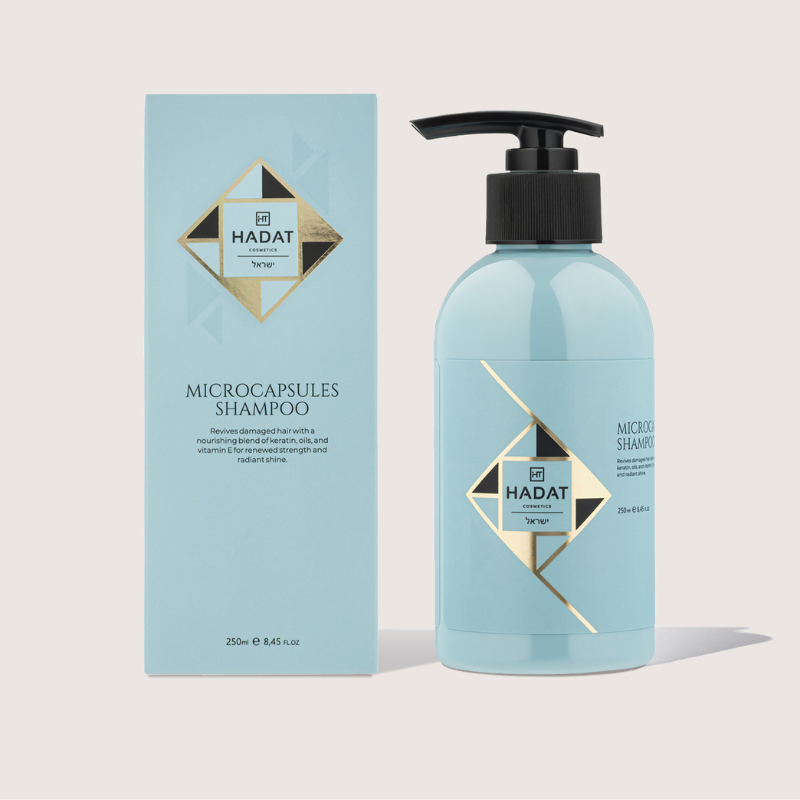 HADAT MICROCAPSULES SHAMPOO Mikrokapsulu dziļi attīrošs šampūns, 250ml