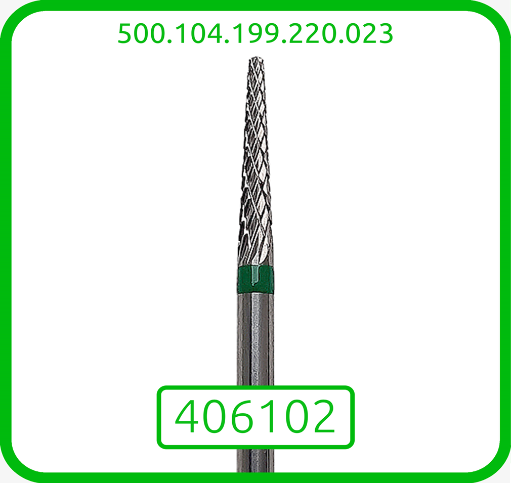 Multibor Carbide bit for removal, green [406102]