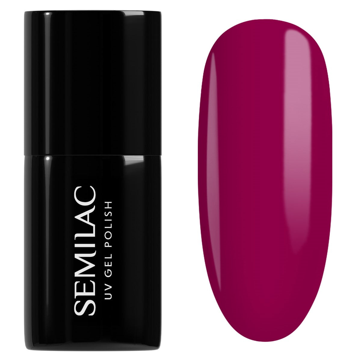 436 UV Hybrid Semilac Powerful Burgundy 7ml