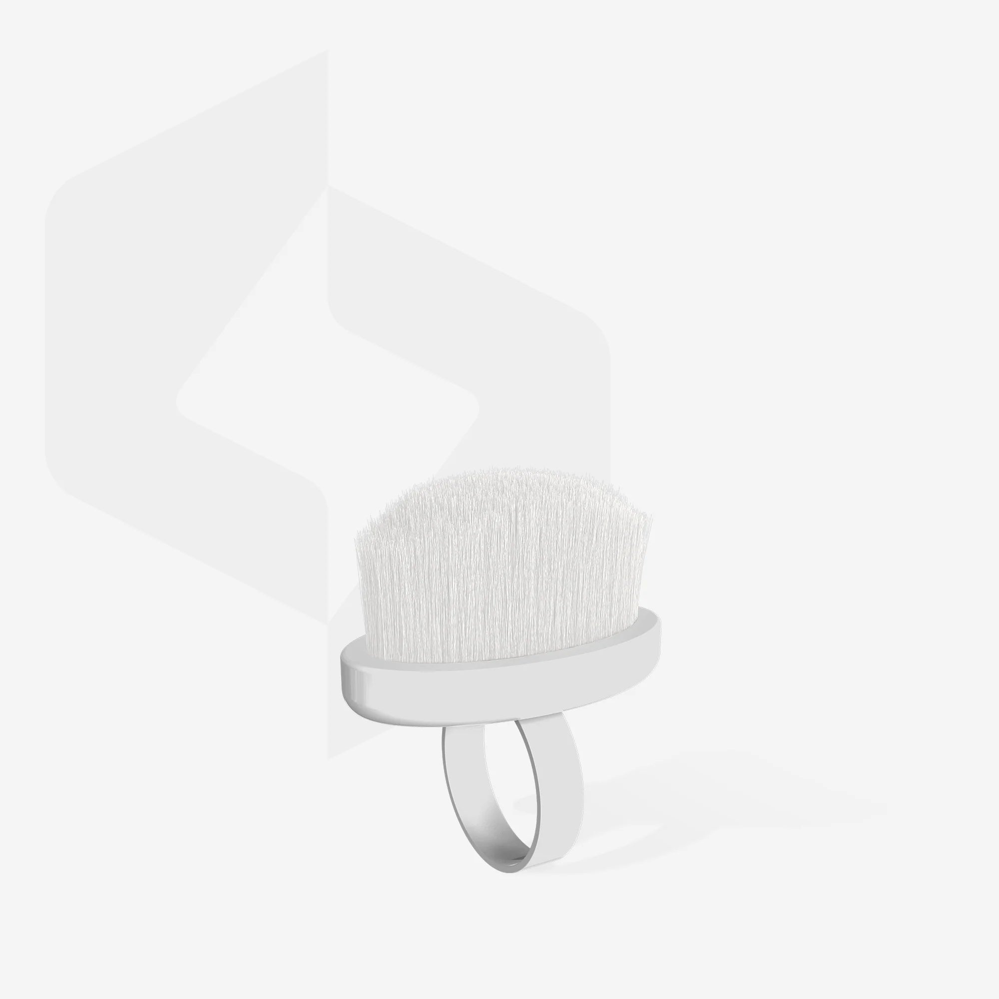 STALEKS Pirksta gredzens manikīra putekļu birste EXPERT 10 gab. [DBE-03-10]