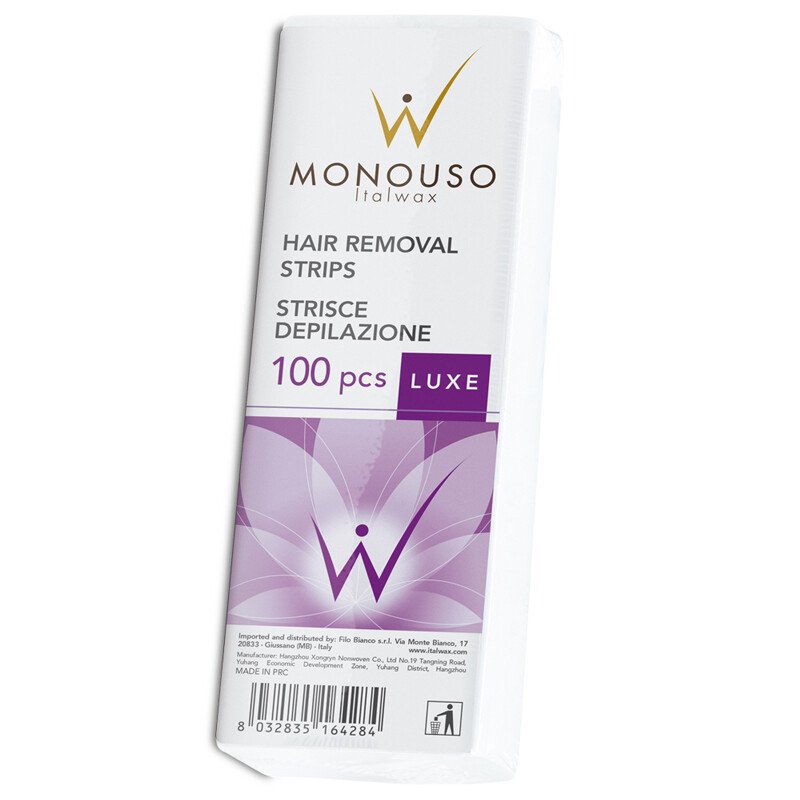 ItalWax Полоски для депиляции 7x20 см LUX 90 г/м², 100 шт.