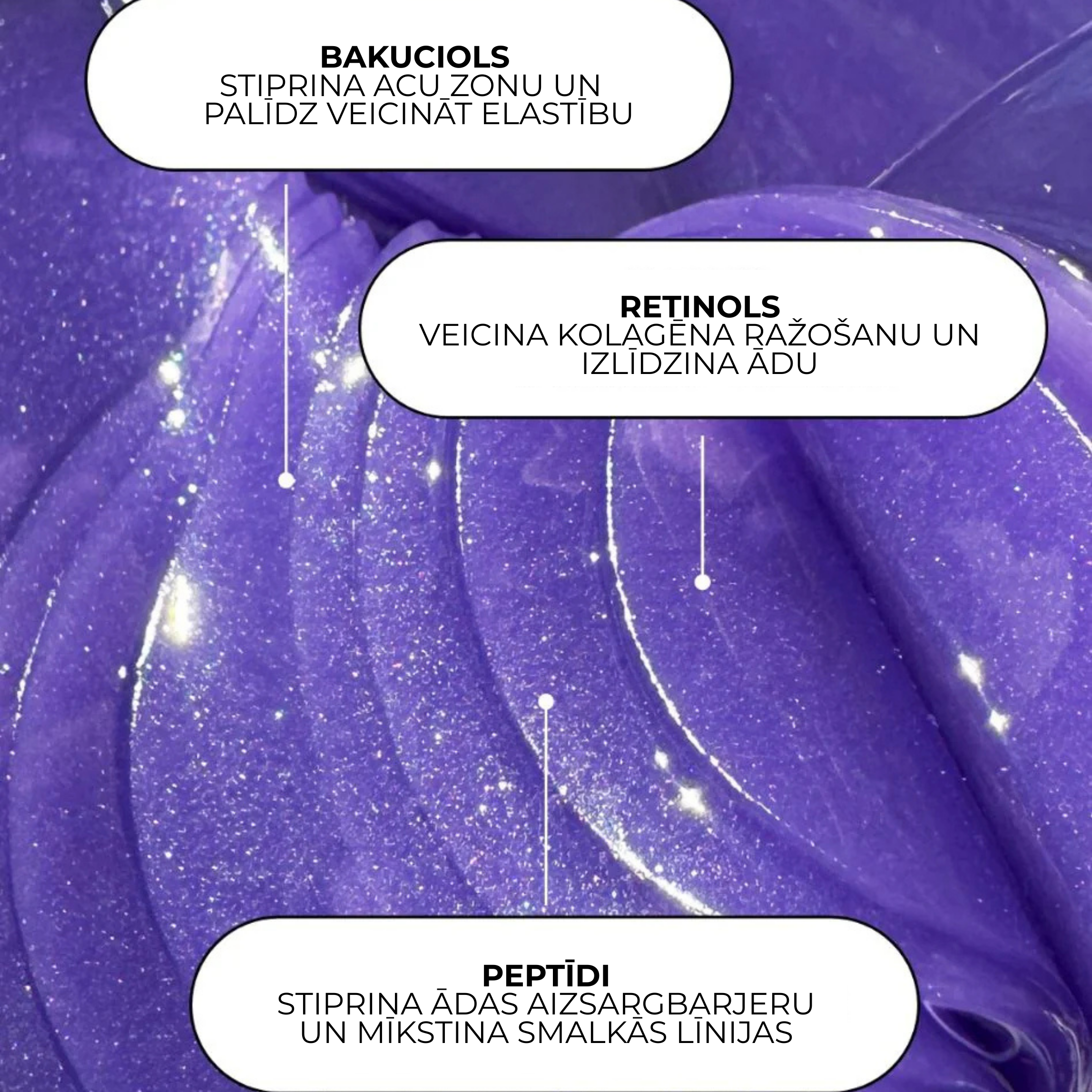 XLASH Super Youth Retinol Eye Gels - hidrogela acu patči, 60 gab.