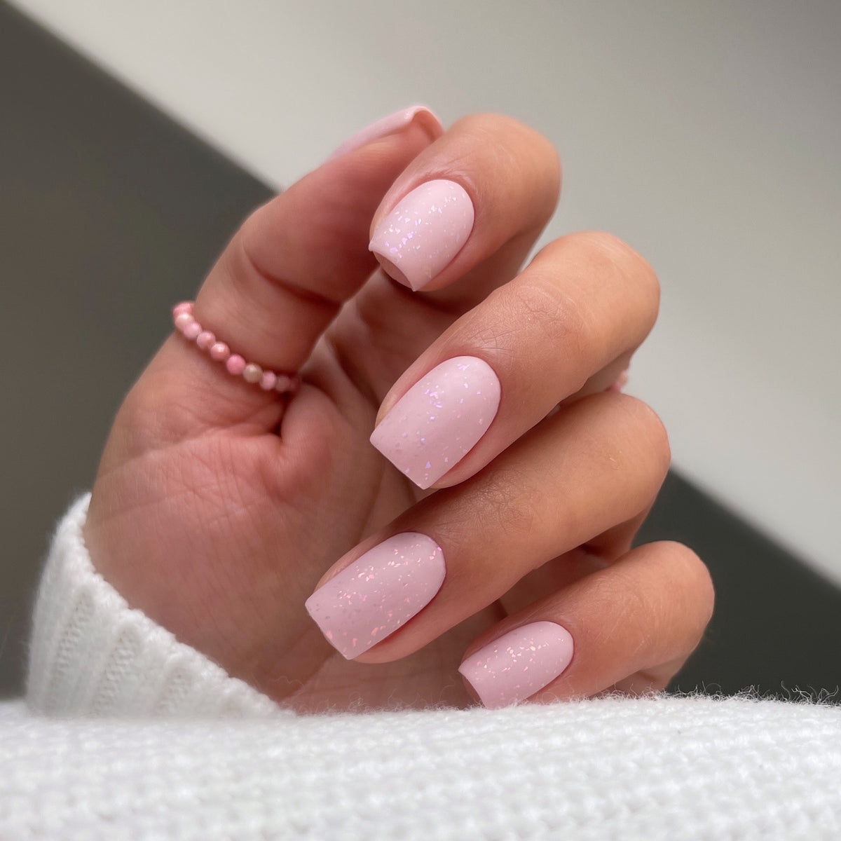 T27 Semilac UV-Gel-Lack Top No Wipe Matt Violett Galaxy 7 ml