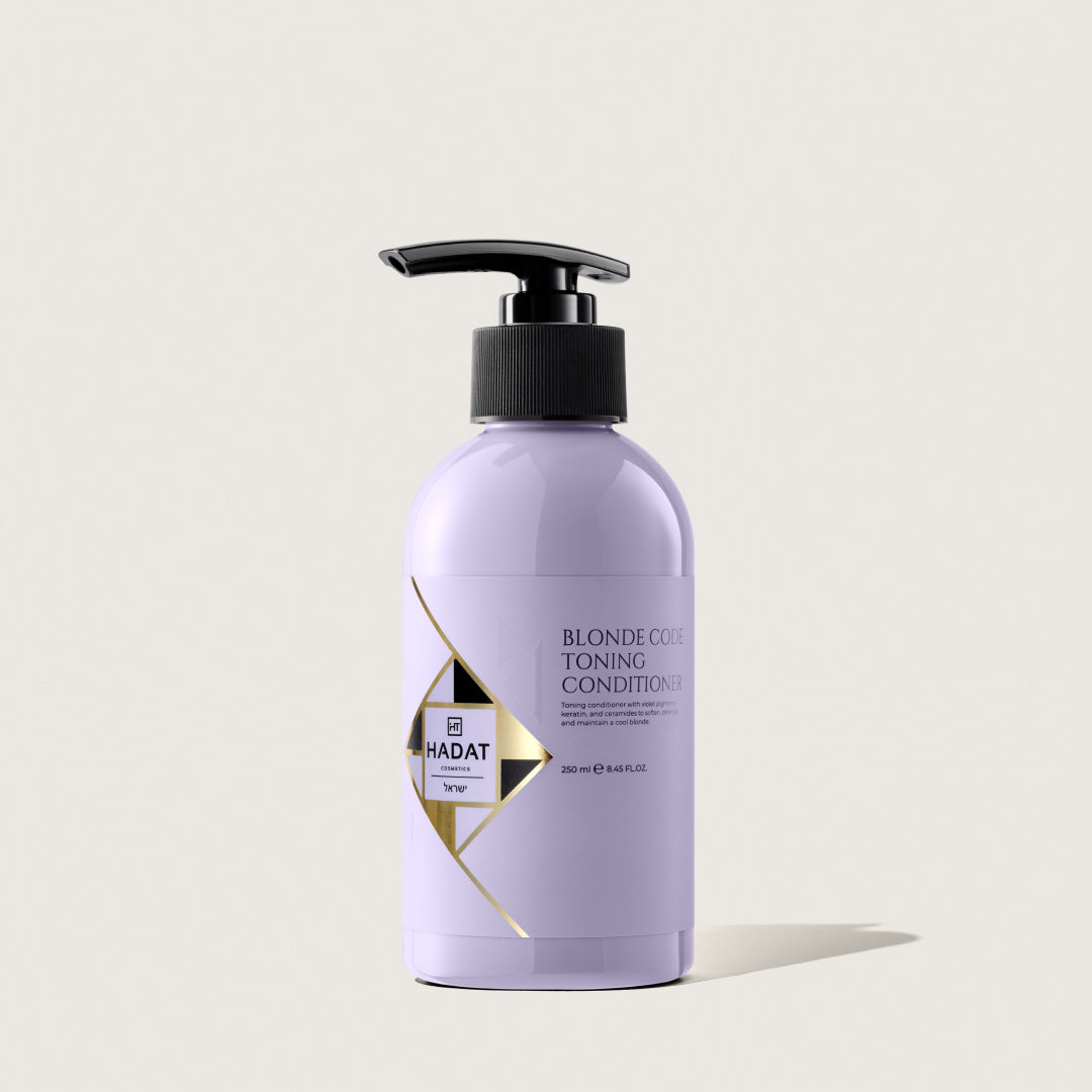 HADAT BLONDE CODE TONING CONDITIONER – tonizuojantis kondicionierius šviesiems plaukams, 250 ml
